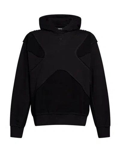 Misbhv Man Sweatshirt Black Size L Cotton, Polyester
