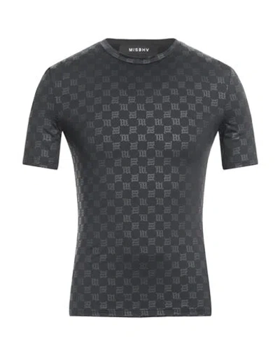 Misbhv Man T-shirt Black Size Xl Polyamide, Elastane