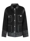 Misbhv Marfa Denim Jacket In Black