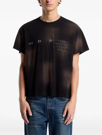 Misbhv Mbh Warszawa T-shirt In Black
