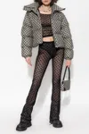 Misbhv ‘mesh Monogram' Leggings In Black