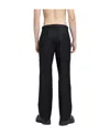 Misbhv Mid-rise Straight-leg Trousers In Black