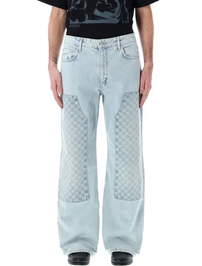 MISBHV MISBHV MONOGRAM CARPENTER DENIM TROUSERS