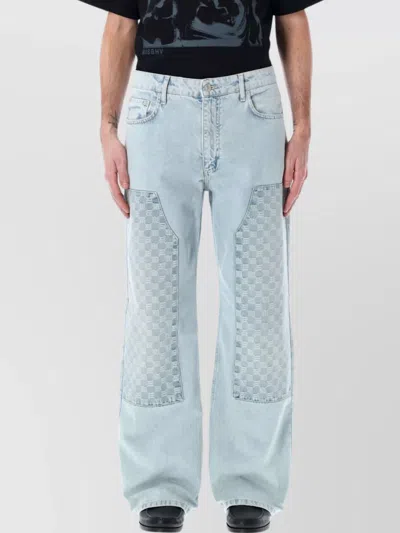 MISBHV MONOGRAM DENIM CARPENTER TROUSERS