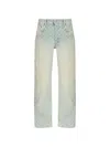 Misbhv Monogram-jacquard Jeans In Pattern