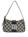 Misbhv Monogram-jacquard Mini Bag In Gray
