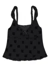 Misbhv Monogram-pattern Pyjama Top In Black
