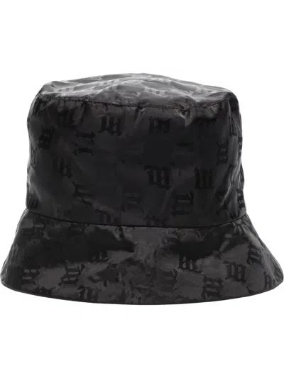 MISBHV MONOGRAM-PRINT BUCKET HAT
