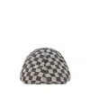 Misbhv Monogram-print Driving Cap In Black