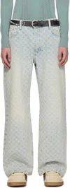 Misbhv Monogram Straight-leg Jeans