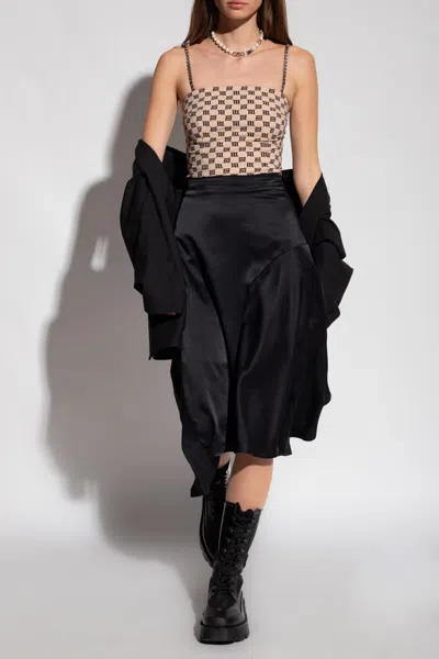 Misbhv ‘monogram' Top In Beige