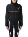Misbhv Monogram Windbreaker With Cropped Fit In Black