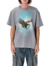 Misbhv Gray Monument Valley T-shirt In Light Grey