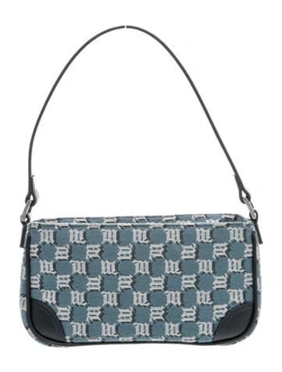 Pre-owned Misbhv Nylon Shoulder Bag In Blue