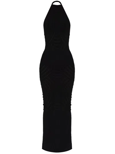 MISBHV OPEN-KNIT MAXI DRESS