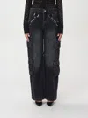 Misbhv Harness Strap Cargo Trouser In Black