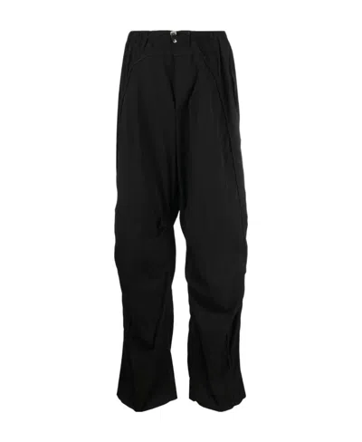 Misbhv Parachute Wide-leg Trousers In Black