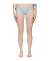 Misbhv Pattern Bikini Swimsuit In Blue