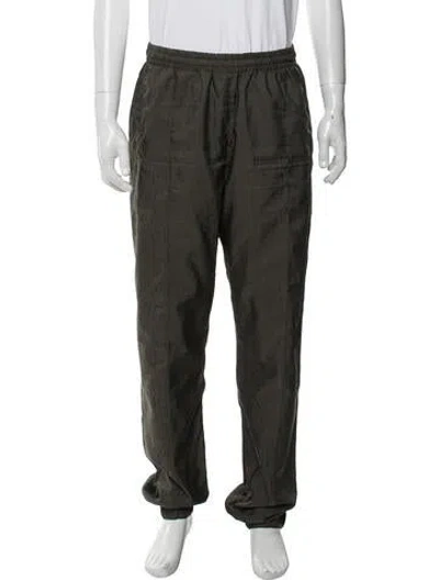 Pre-owned Misbhv Patterned Pants In Green