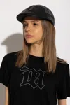 Misbhv Logo Pullover Cap In Black