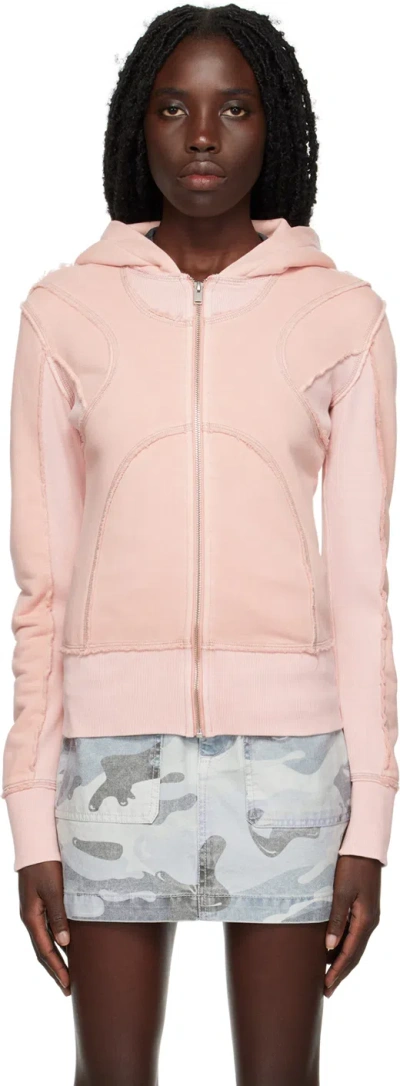 Misbhv Pink X Hoodie In Rose