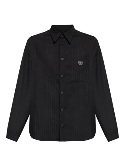 MISBHV PINSTRIPED OVERSHIRT