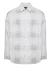 Misbhv Topanga Overshirt White And Beige In White