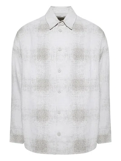 MISBHV PLAID BUTTON-UP SHIRT