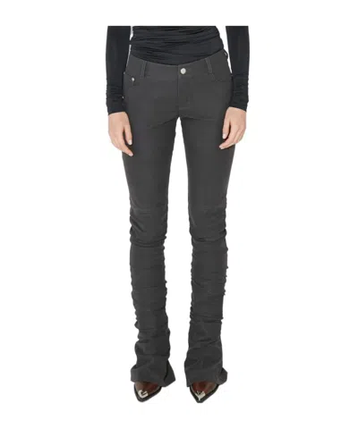 Misbhv Pleated Casual Pants In Black