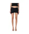 Misbhv Balletcore Mini Skirt In Black