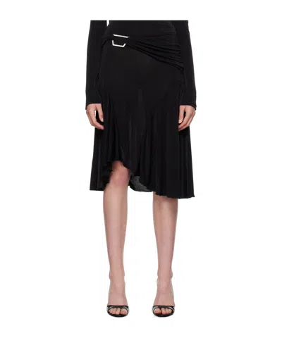 Misbhv Pleated Skirt In Black