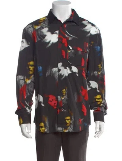 Pre-owned Misbhv Printed Long Sleeve Shirt W/ Tags In Gray