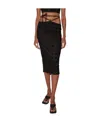 Misbhv Printed Skirt In Black