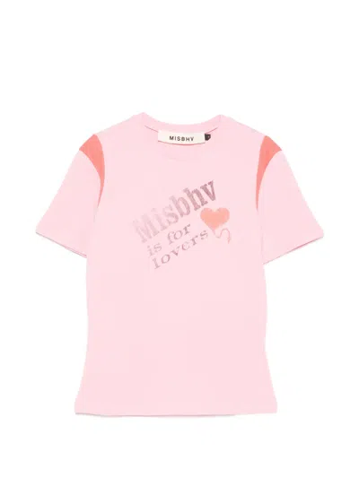 Misbhv Printed T-shirt In Pink