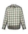 Misbhv Checked Quilted Overshirt In Multi