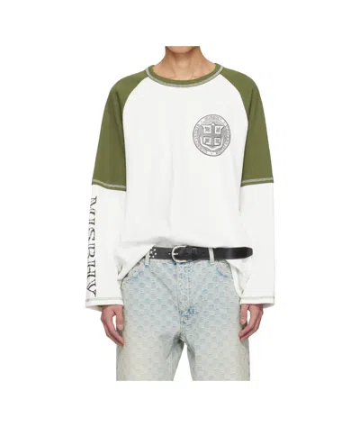 Misbhv Raglan-sleeve T-shirt In White