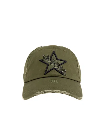 Misbhv Rough Baseball Cap In Green