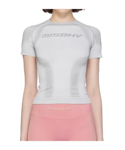 Misbhv Ssense Exclusive Gray Top In Light Grey
