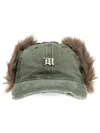 Misbhv Sankt Moritz Fur Cap In Green