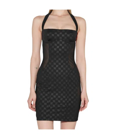 Misbhv Shape Up Mini Dress In Black