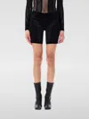 Misbhv Flock Mesh Sport Short In Black