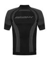 Misbhv Muted Black Stretch Sport T-shirt In Black