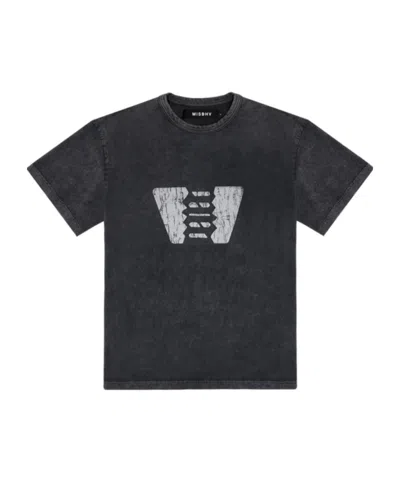 Misbhv Short-sleeved T-shirt In Black