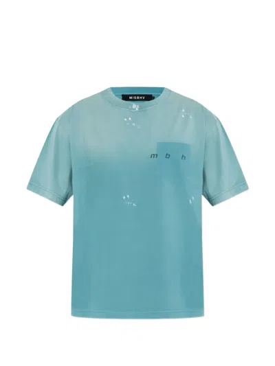 Misbhv Short-sleeves T-shirt In Blue