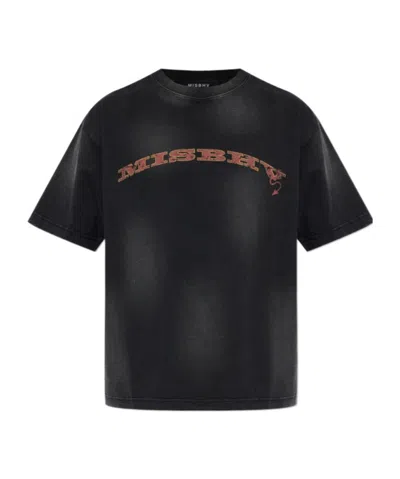 Misbhv Short-sleeve T-shirt In Black