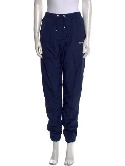 Pre-owned Misbhv Skinny Leg Pants In Blue