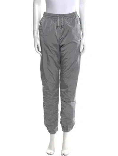 Pre-owned Misbhv Skinny Leg Pants In Gray