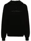 Misbhv Slogan-print Hoodie In Black