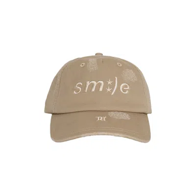 Pre-owned Misbhv Smile Cap 'sand' | Tan | Men's Size Onesize
