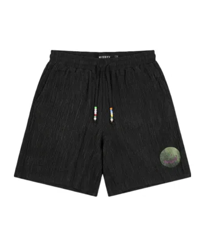 Misbhv Smile Shorts In Black